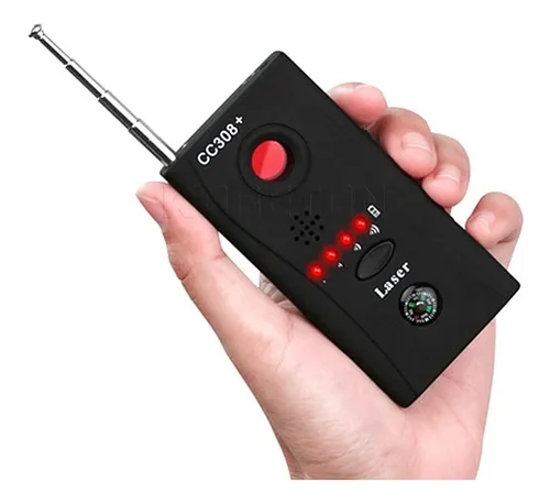 Detector Localizador CC308 De Câmeras Escutas Espião Grampos