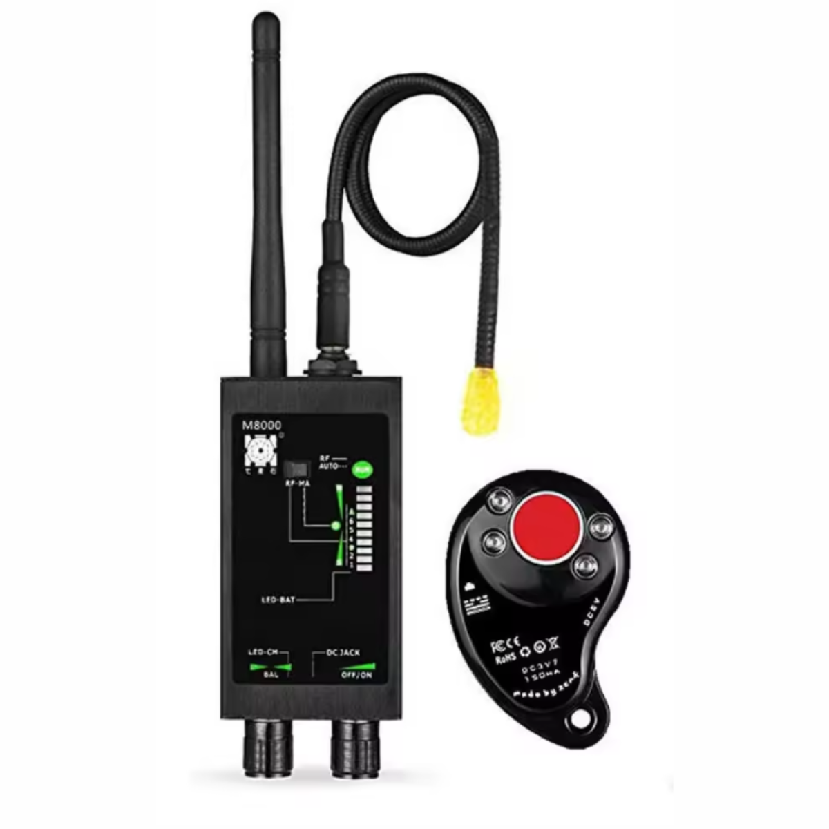 Detector M8000 Localizador Laser Rastreador Câmera Gps Vassourinha