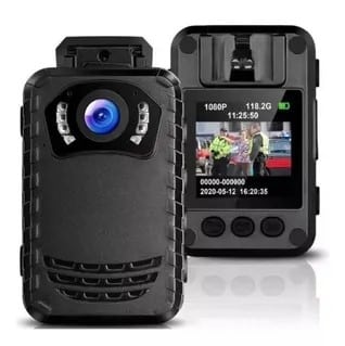 Câmera Bodycam Boblov N9 Corporal Hd 1080p Noturna Infravermelho