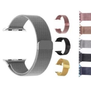Pulseira Milanese Aço Metal - AppleWatch/IWO 42/44mm