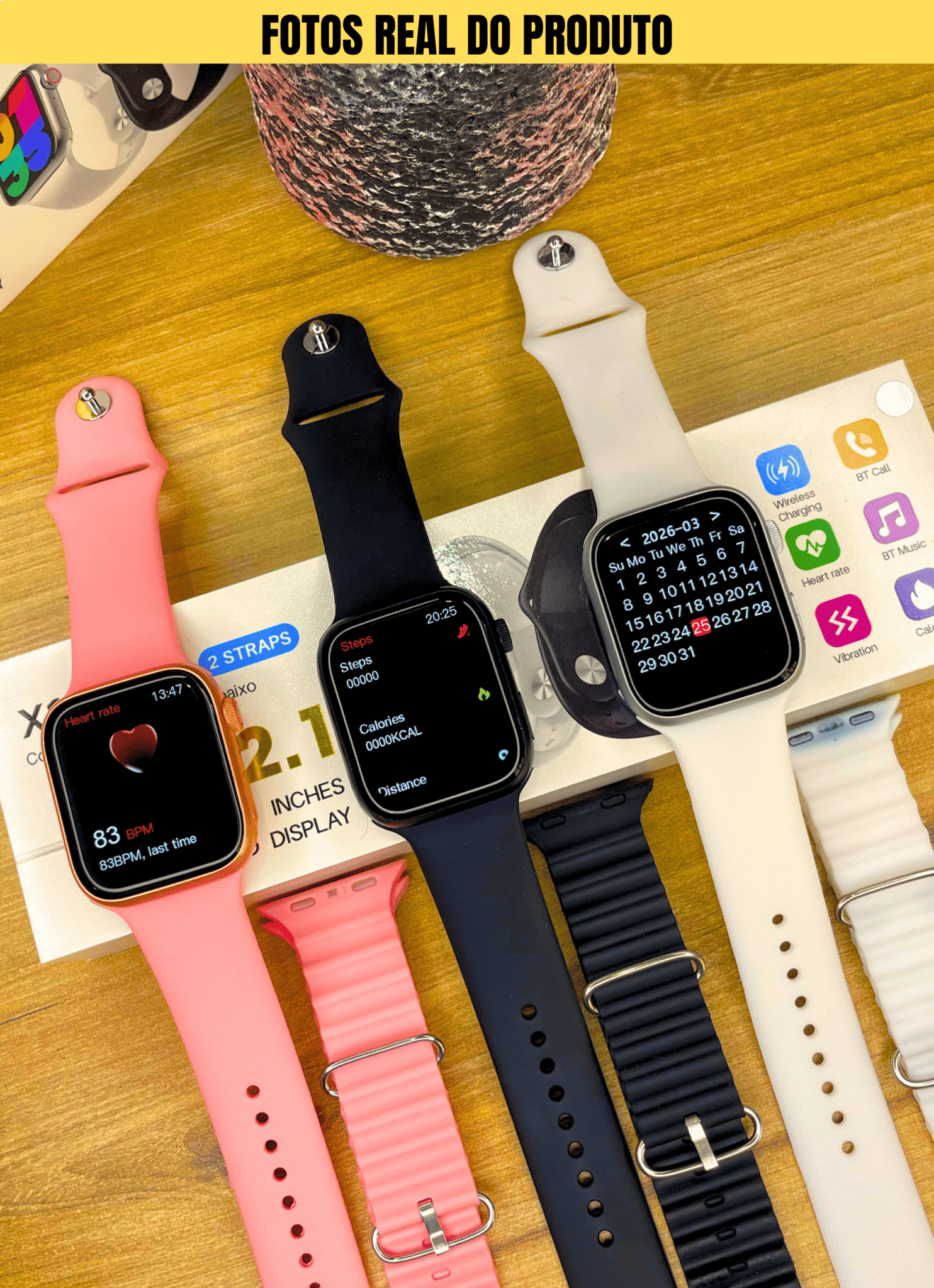 Relógio Smartwatch X11 MAX Para IPhone Samsung Xiaomi - Imagem 5