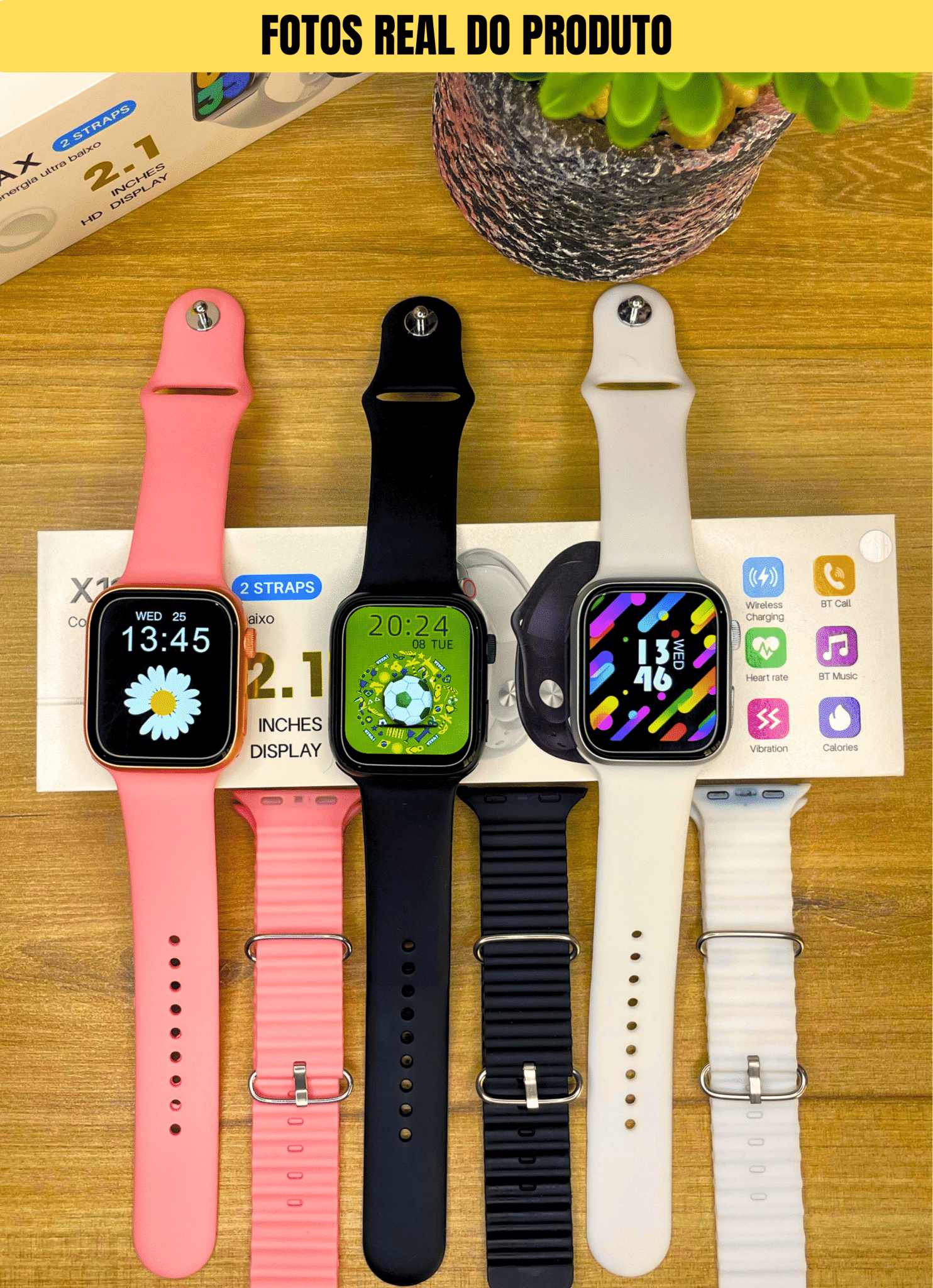 Relógio Smartwatch X11 MAX Para IPhone Samsung Xiaomi - Imagem 3