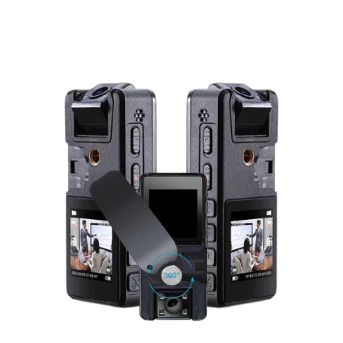 Câmera A39 Policial Espiã Com Tela Display Discreto Infidelidade Body Cam