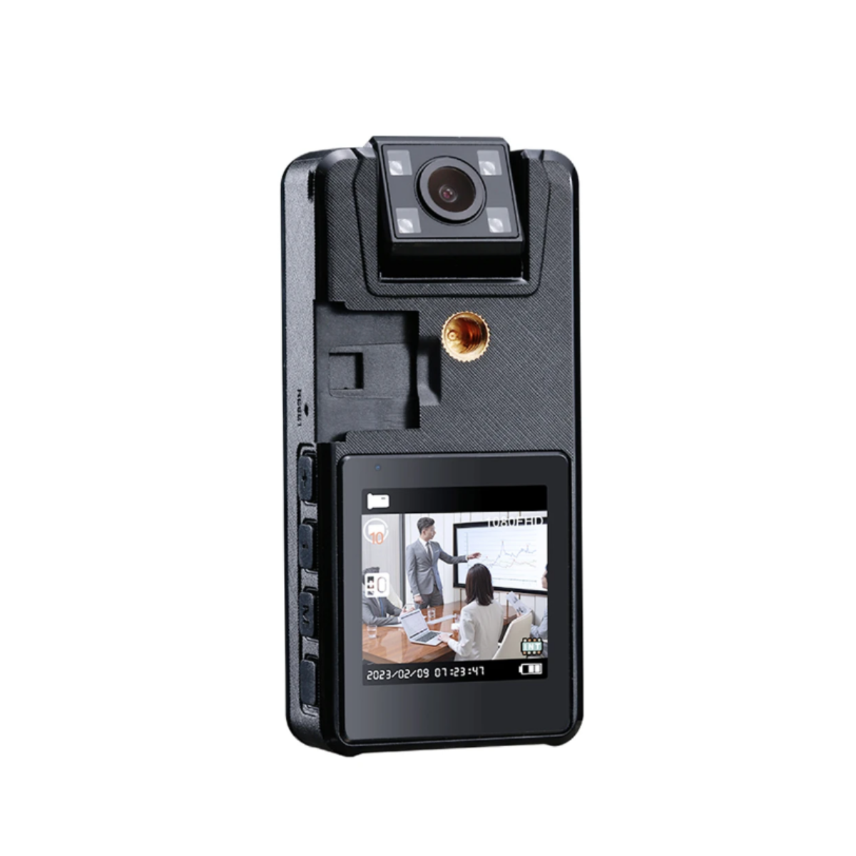 Câmera A39 Policial Espiã Com Tela Display Discreto Infidelidade Body Cam