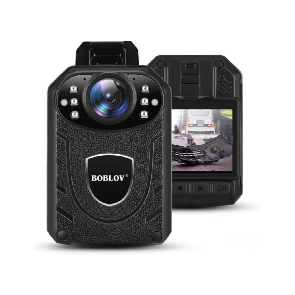 Câmera Corporal Bextgoo FHD 1080p - 32GB Cartão Incluso 3-7h Bateria