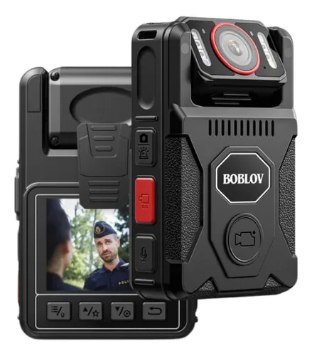Câmera M7 Bodycam Boblov Corporal 4k Noturna Com Infravermelho