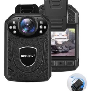 Câmera KJ21 Bodycam Boblov Corporal 1080p HD Visão Noturna