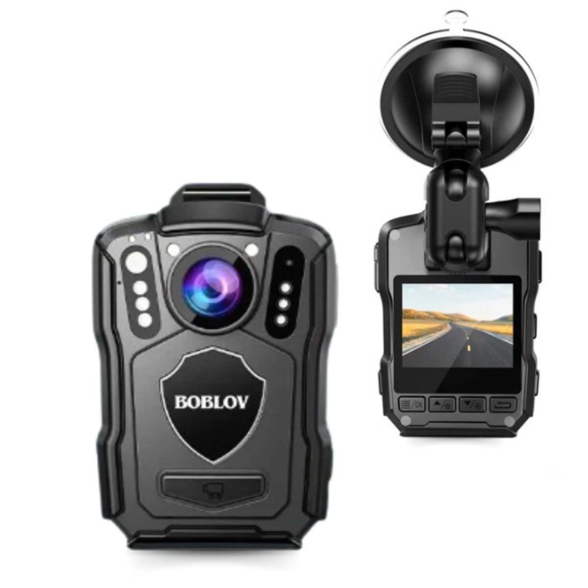 Câmera Bodycam Policial M5 Com Gps E Visão Noturna 2k Hd Infravermelho