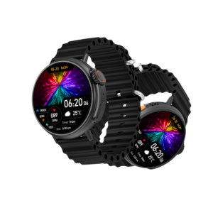 Smartwatch Ultra Digital Amoled Tela 1,32 NFC 2025 Sport Faz Recebe Chamadas Troca Foto