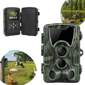 Câmera De Trilha 1080p Full Hd Visão Noturna Ip65 Sensor Pir