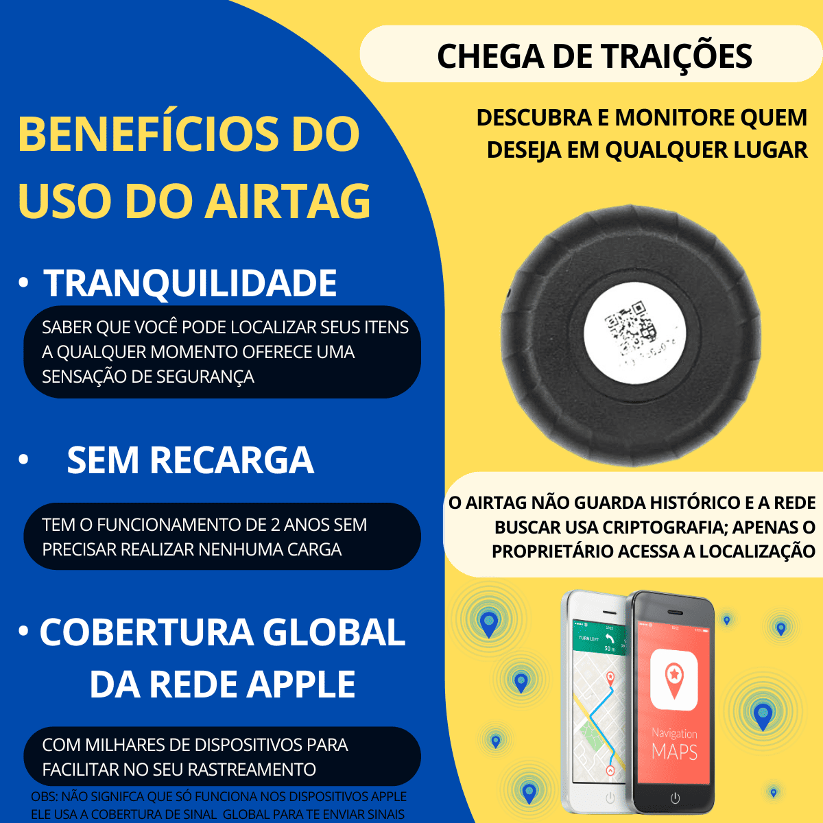 Airtag Rastreador Gps Veicular Com Aplicativo Em Tempo Real - Imagem 9